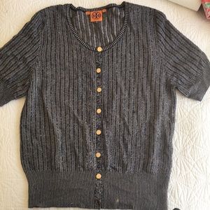 Tory Burch Metallic Top